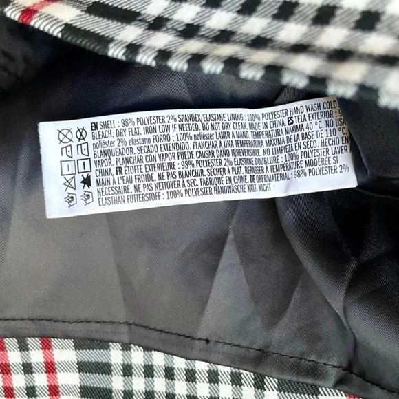 NWT Forever 21 Plus Size Y2K Zip Front Mini Skirt - Picture 3 of 4